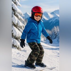 Athletech Camouflage Snowboard/Ski Pants Size 10/12